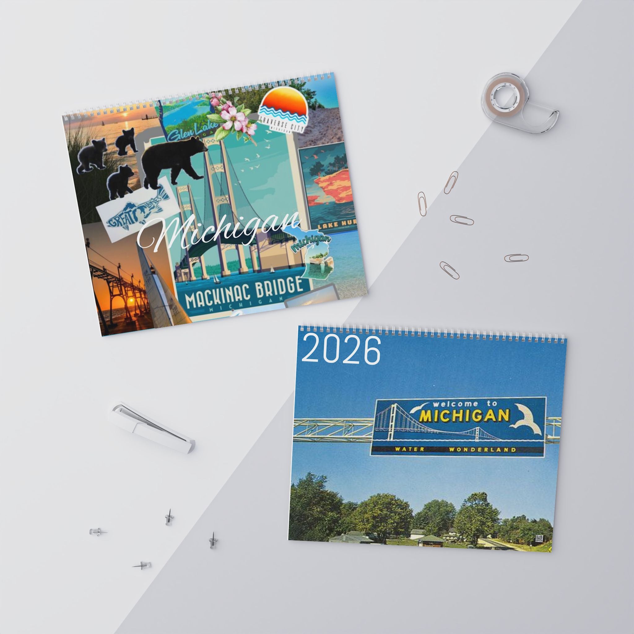 2026 Scenic Wall Calendar – Monthly Photos of Landscapes & Cityscapes